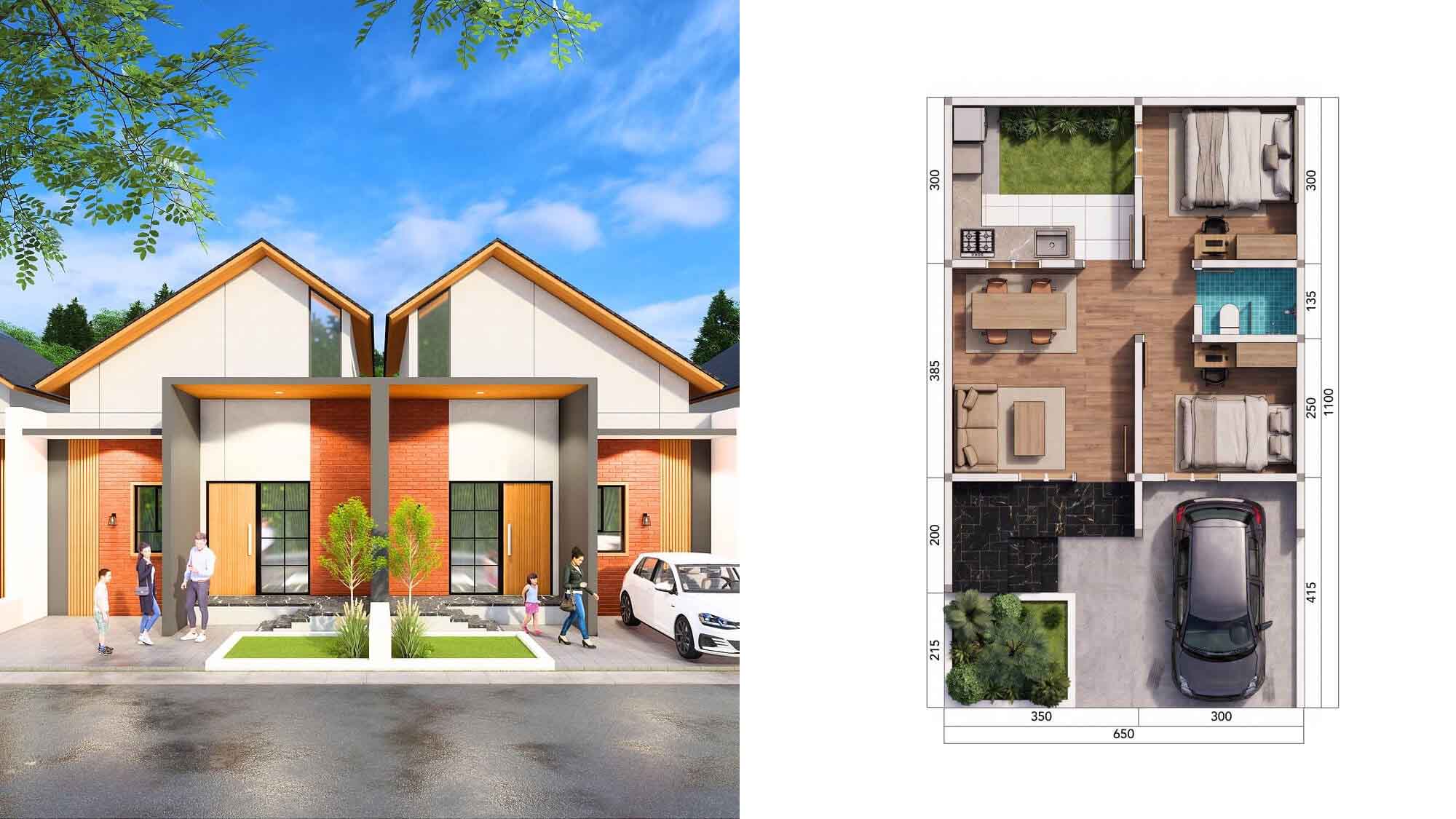Tipe Osaka - Pramita Residence